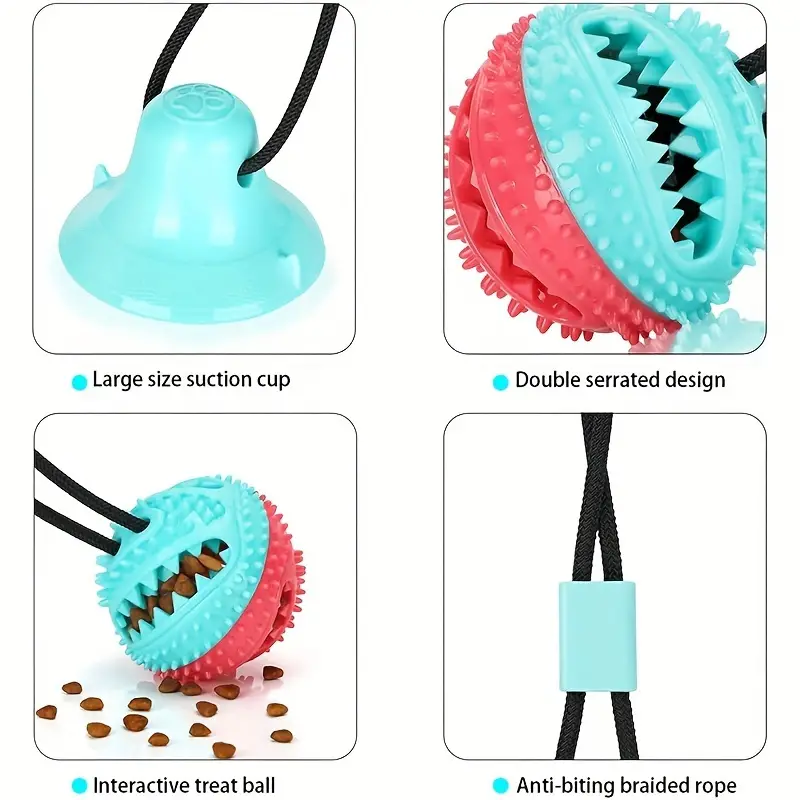 Durable Interactive Dog Chew & Tug Toy