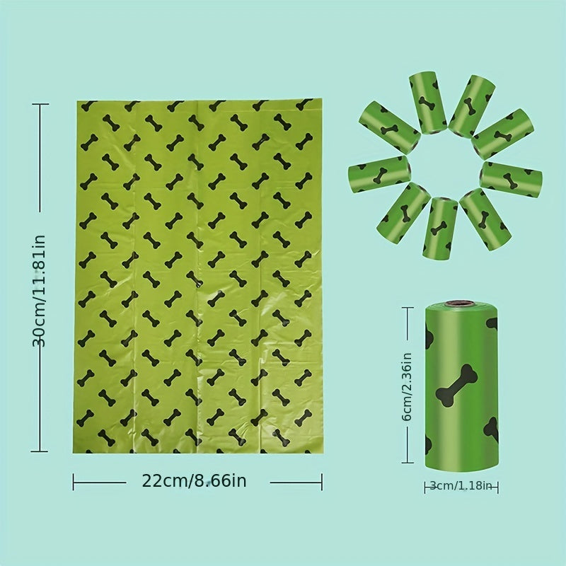 Biodegradable Dog Waste Bags with Dispenser