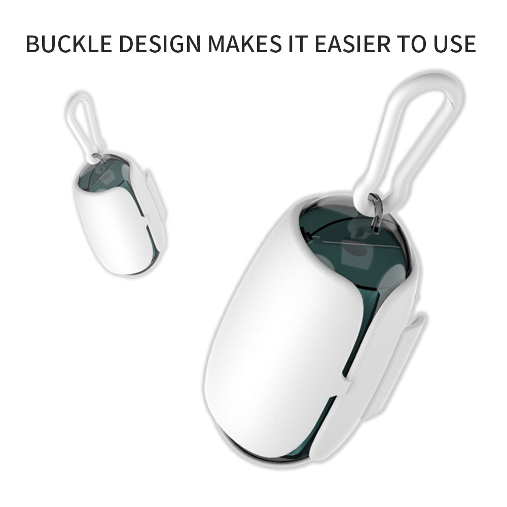 Dog Poop Bag Holder with Leash Attachment