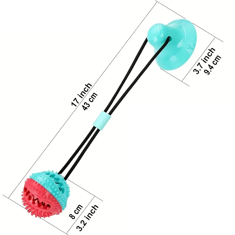 Durable Interactive Dog Chew & Tug Toy