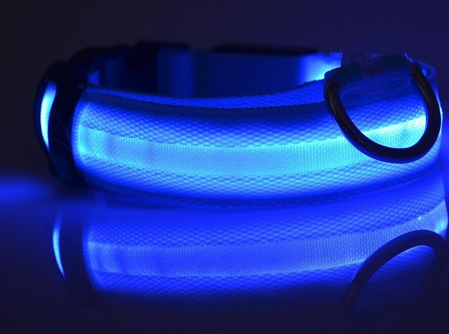 Dogs Nylon LED Collar