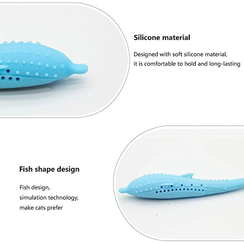 Interactive Cat Toothbrush