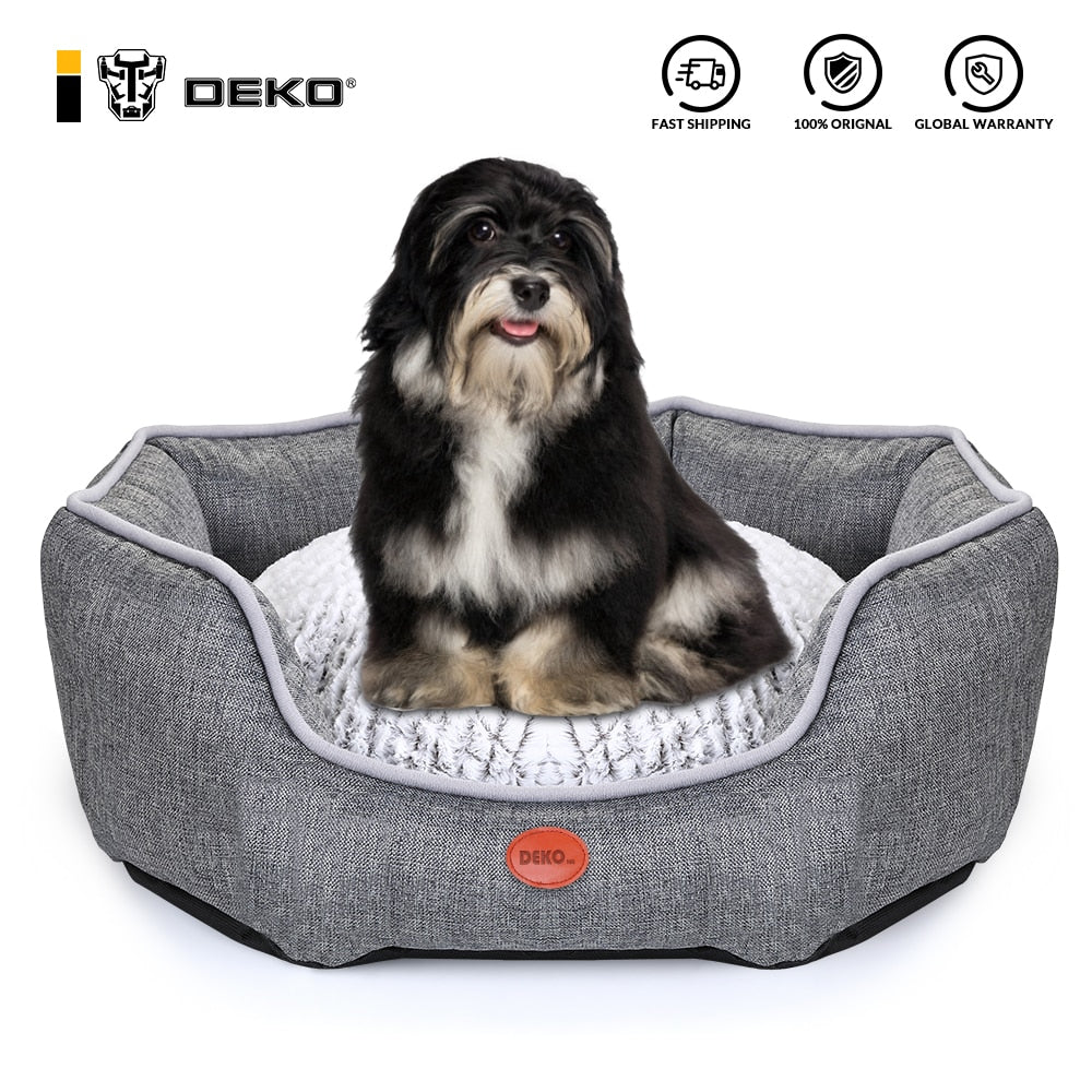 DEKO Dog Bed Soft Sleeping Sofa
